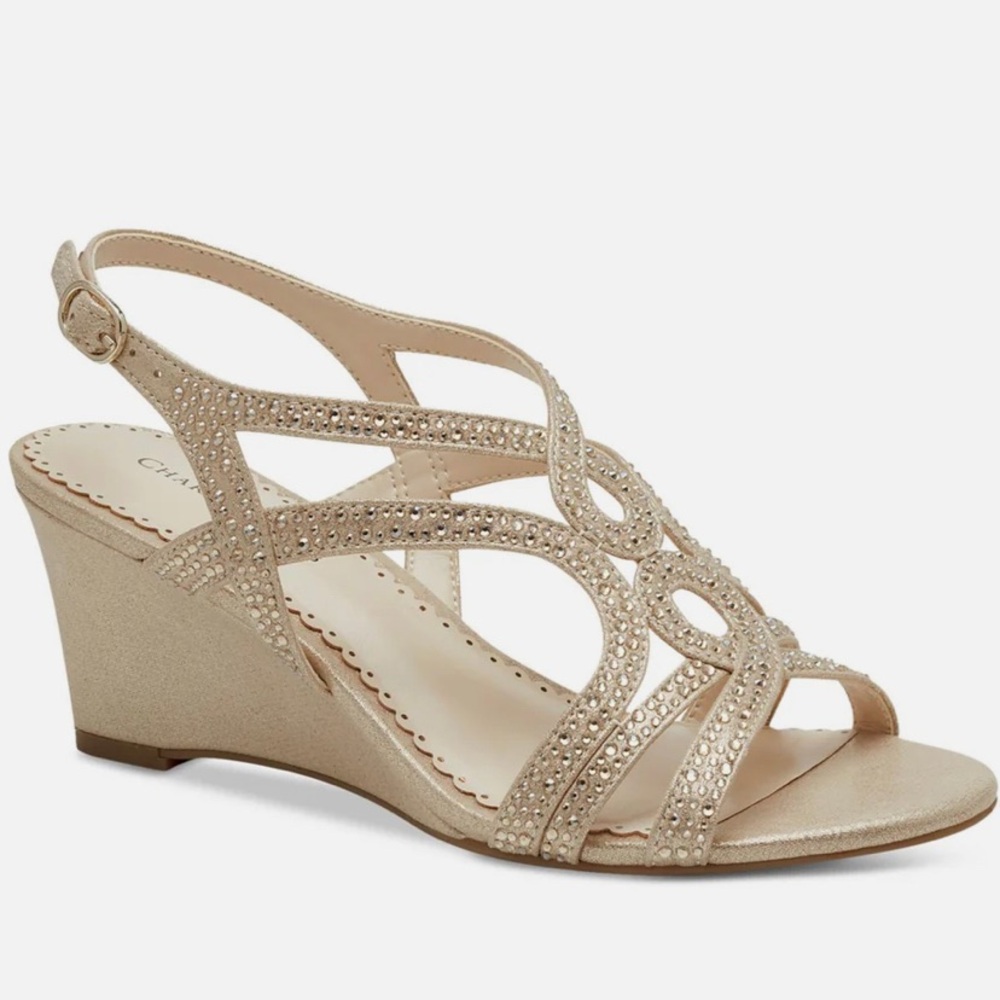 Kelsah women’s metallic wedges
